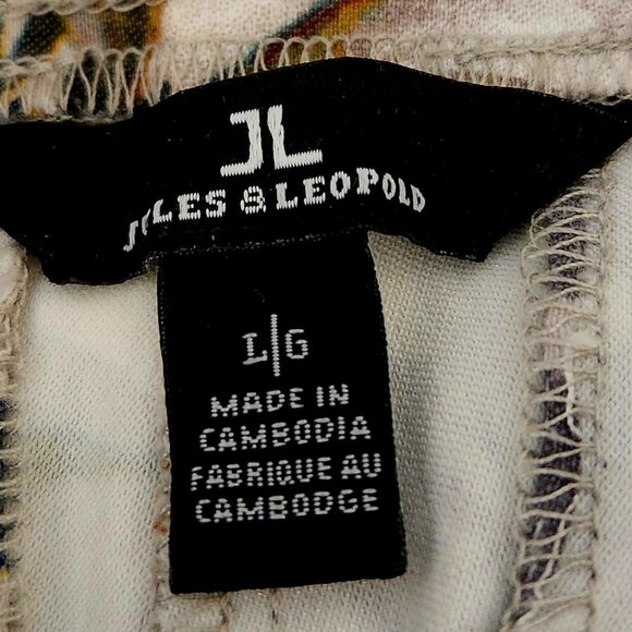 Airy summer lightweight stretchy pants by Jules & Leopold Sz L - Picture 5 of 6